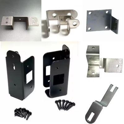 OEM Custom Corner Bracket 90 градусов Нержавеющая сталь Угол монтажа Bracket Лист металлического штамповки L-образный кран