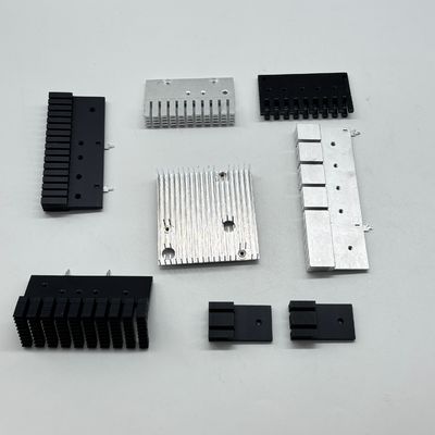 Изготовление листового металла Алюминиевый профиль на заказ Теплоотводы CNC-обработки Алюминиевый экструзионный радиатор