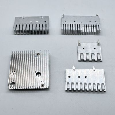 OEM ODM CNC Фрезерная экструзия Алюминиевый профиль Тепловая ванна Экструзия Специально разработанная тепловая ванна Для светодиодов