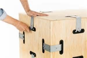 OEM на заказ металлический штамповщик лоток клипы пружинные клипы для фиксации деревянной коробки многоразовые и долговечные клипы