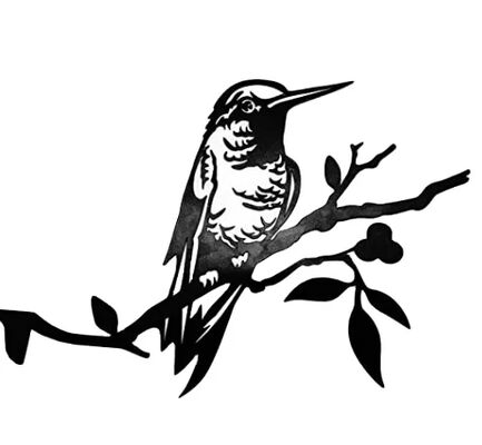 Декоративные металлические изделия для сада и парка, вырезанные лазером с индивидуальным узором и покраской