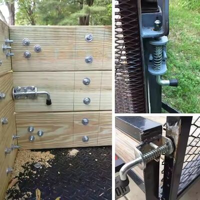 Защелка пружинная из нержавеющей стали для тяжелых условий эксплуатации